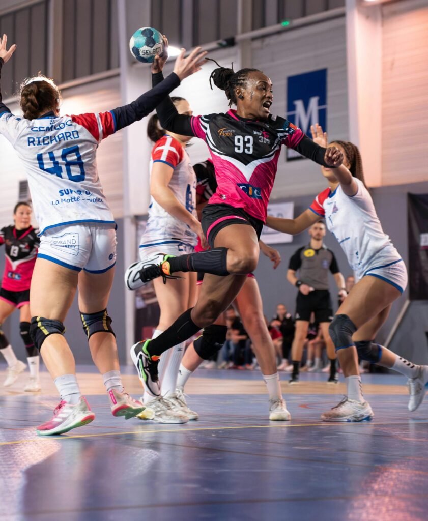 Equipe sportive avec un mental performant